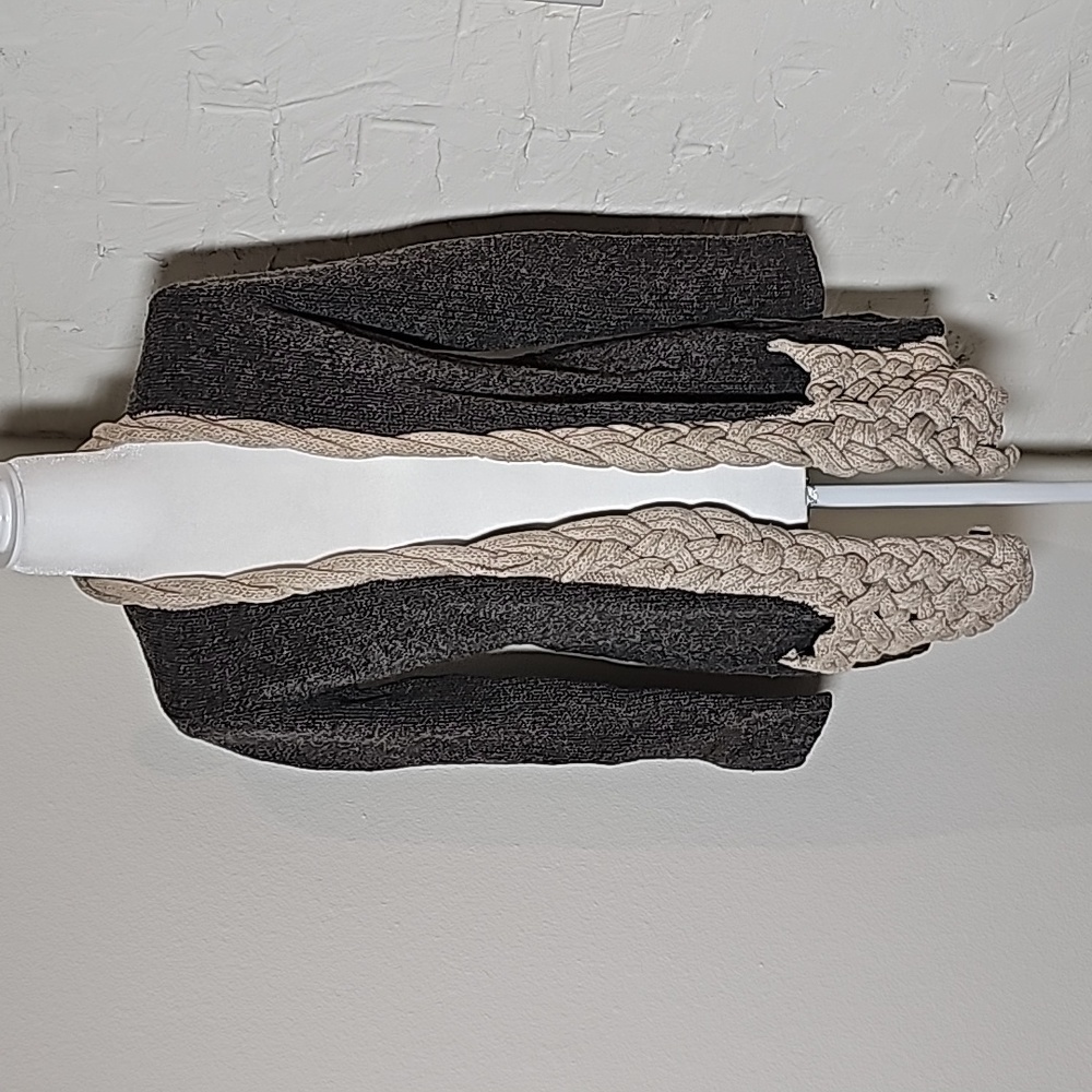 Anthropologie Sparrow Longline Cardigan Sweater Lambswool Open Front Knit S